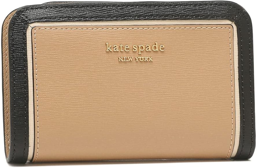 [ケイトスペード]二つ折り財布 モーガン ミニ財布 ブラウンマルチ レディース KATE SPADE K8965 250 [並行輸入品]